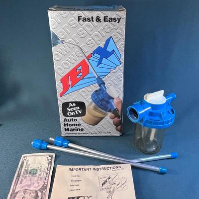 JET X NEW IN BOX POWER SPRAY COMPLETE SET UP