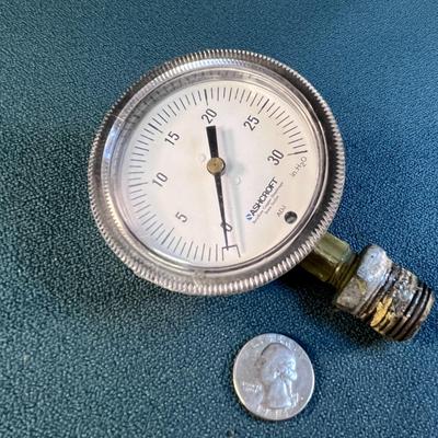 ASHCROFT GAUGE IN H20 LOOKS NICE FINE CONDITION