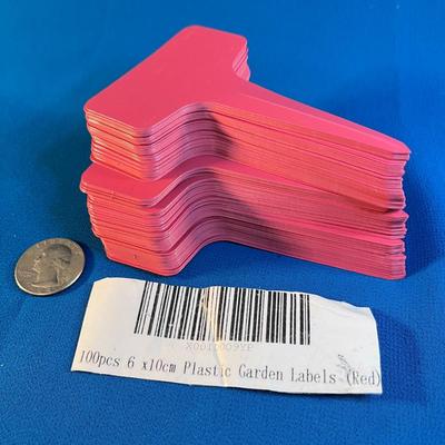 100 CT. PLASTIC GARDEN LABELS
