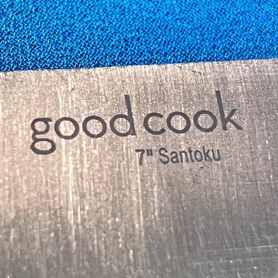 GOOD COOK 7â€ SANTOKU KNIFE SHARP!