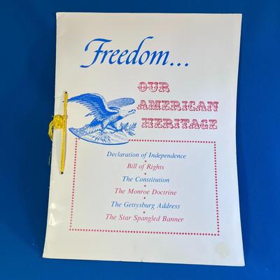 SET OF 6 PARCHMENT PRINTS FAMOUS U.S. DOCUMENTS