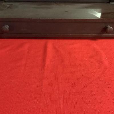 Dresser Top Vanity Shaving Mirror, with drawer,square mirror  19"H 22"W 9"depth