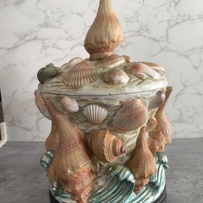 Safari Resin Seashell Box