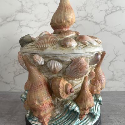 Safari Resin Seashell Box