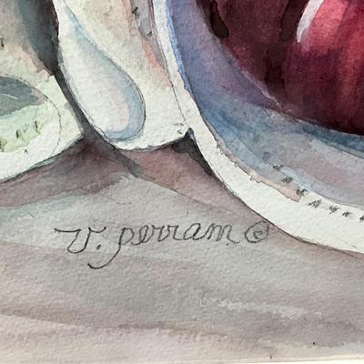 938 Original Watercolor "Room to Breathe" by Virginia Perram