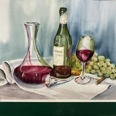938 Original Watercolor "Room to Breathe" by Virginia Perram