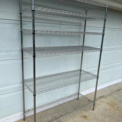Metal Garage 6 Shelf Unit