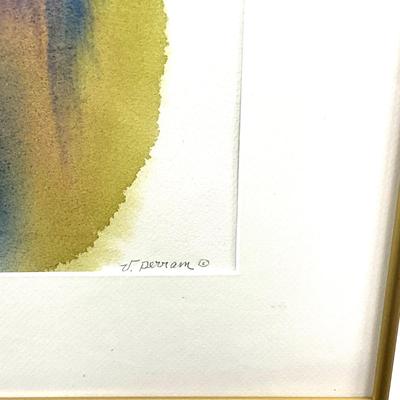 949 Original Watercolor "Puppet" by Virginia Perram