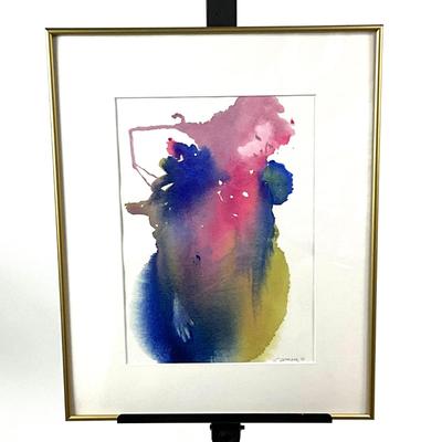 949 Original Watercolor "Puppet" by Virginia Perram