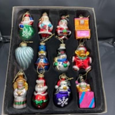 Thomas Pacconi 1900-2000 Classics Glass Decorations n Wooden Box