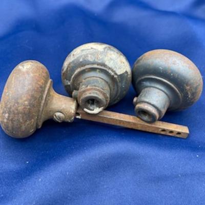 Antique Cast Iron Door Knobs