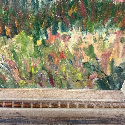 977 Original Impressionist Landscape Signed