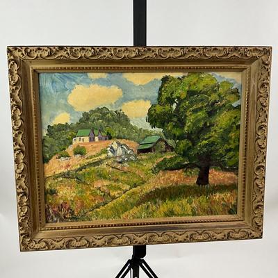 977 Original Impressionist Landscape Signed