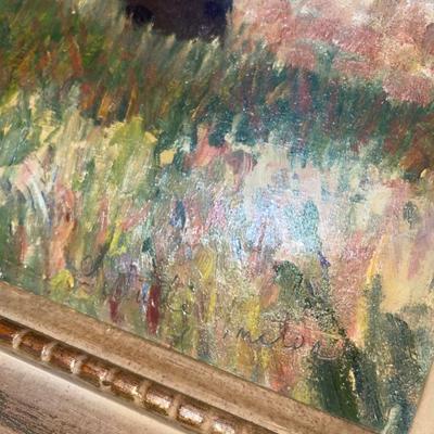 977 Original Impressionist Landscape Signed