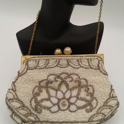 Vintage Beaded Evening Bag