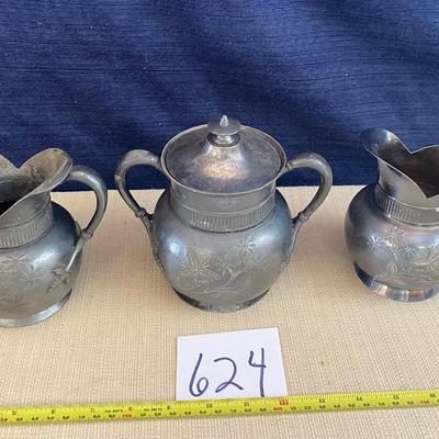 Silver Plated Serving Set