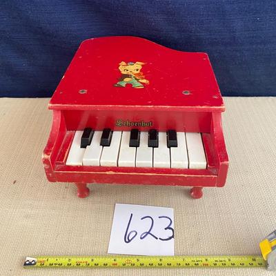 Vintage Schoenhut Mini Grand Piano