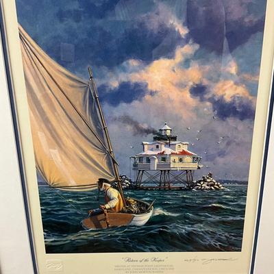 978 Signed and Numbered John Barbour "Return of the Keeper"
