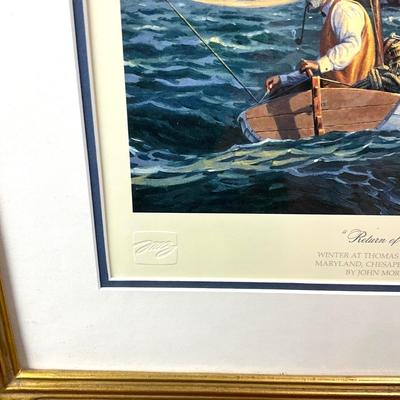 978 Signed and Numbered John Barbour "Return of the Keeper"
