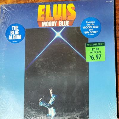Elvis - Moody Blue ---  Sealed album