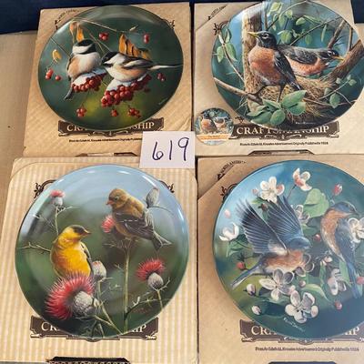 Bradford Exchange Bird Plates