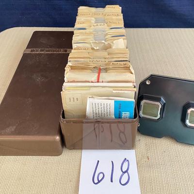 Vintage Sawyerâ€™s View Master and Slides