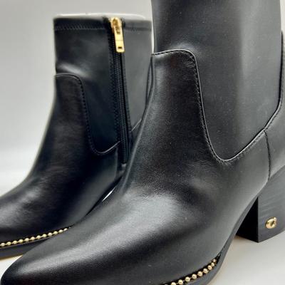 NEW COACH PELL LEATHER BOOTIE Size 6.5
