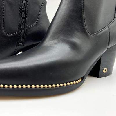 NEW COACH PELL LEATHER BOOTIE Size 6.5