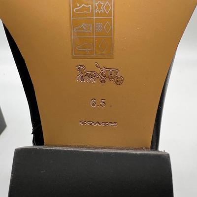 NEW COACH PELL LEATHER BOOTIE Size 6.5