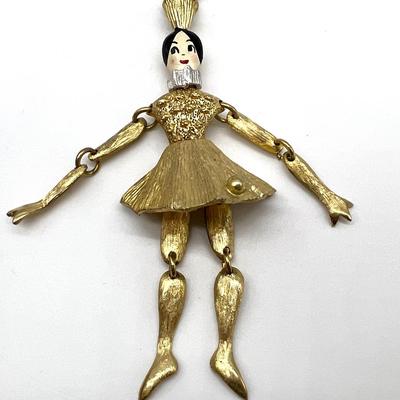 Polcini BALLERINA Brooch/Pendant & Necklace