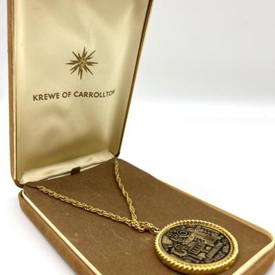 1974 Carrollton 50 Years Member N.O.Medallion