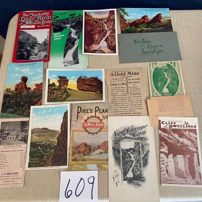 Vintage Colorado Booklets and Postcards