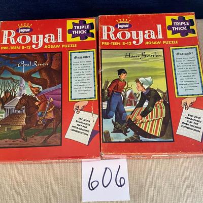 Vintage Kids Puzzles