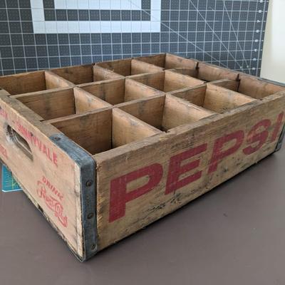 Pepsi Rustic wooden case