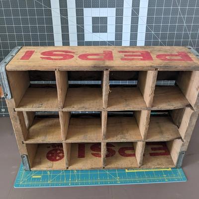 Pepsi Rustic wooden case