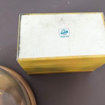 Cheese board & recipe box