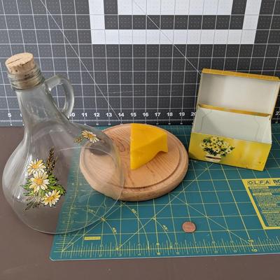Cheese board & recipe box