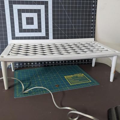 Lamp & Plastic Stand