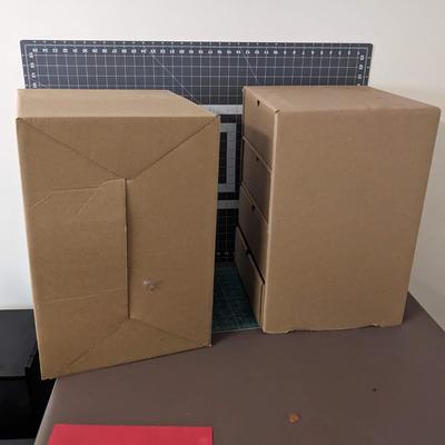 Cardboard Storage Drawers