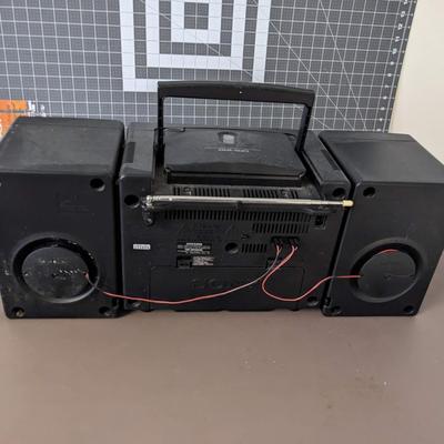 Sony Boombox Cfd-510 CD Player Tape Player