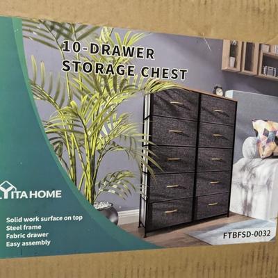 10-Drawer Storage Chest
