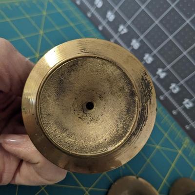 Brass Candle Holder, For Table Decoration, Size: Various