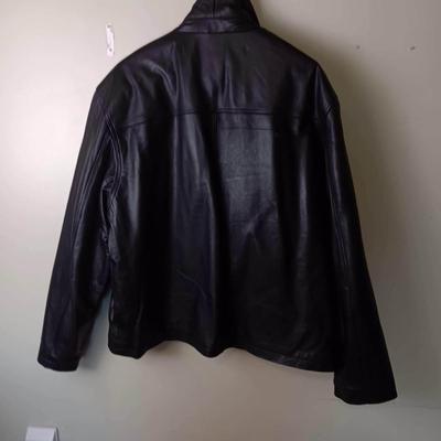 Vintage Leather Coat XL