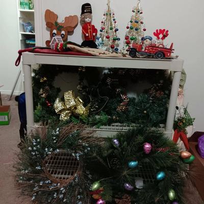 Christmas Decorations, Wreaths, & More!