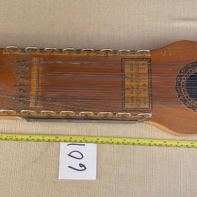 Vintage Ukelin with Music and Paperwork
