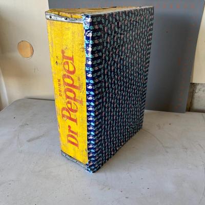 Old Dr. Pepper wooden crate (taped on bottom)