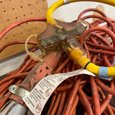 Heavy Duty Trouble Light & Extension Cords