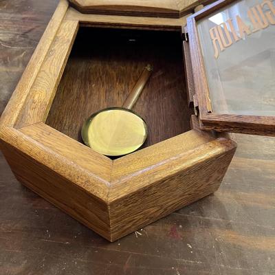 Wooden Wall Clock REgulator (missing glass) American