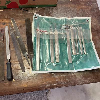 Wood files set