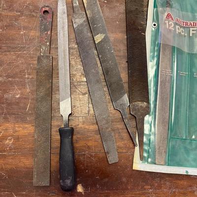 Wood files set